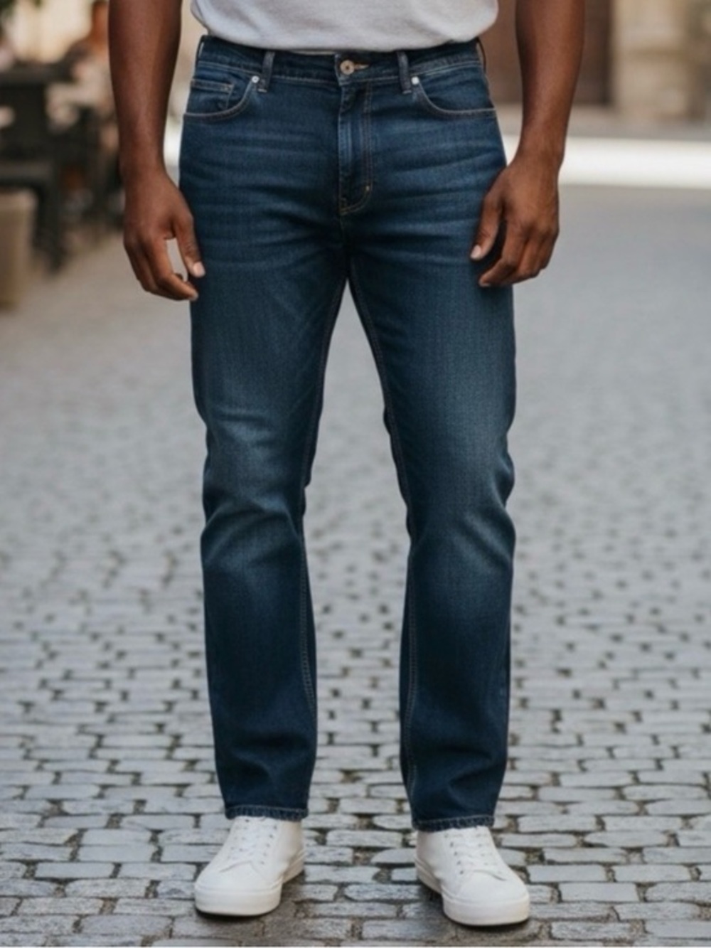 🫶🏻 True Nation Relaxed Fit Straight-Leg Jeans - Classic Fit 46 x 32